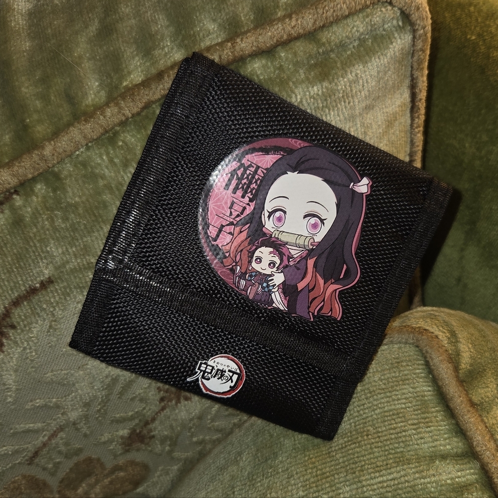 Demon Slayer Trifold Velcro Wallet